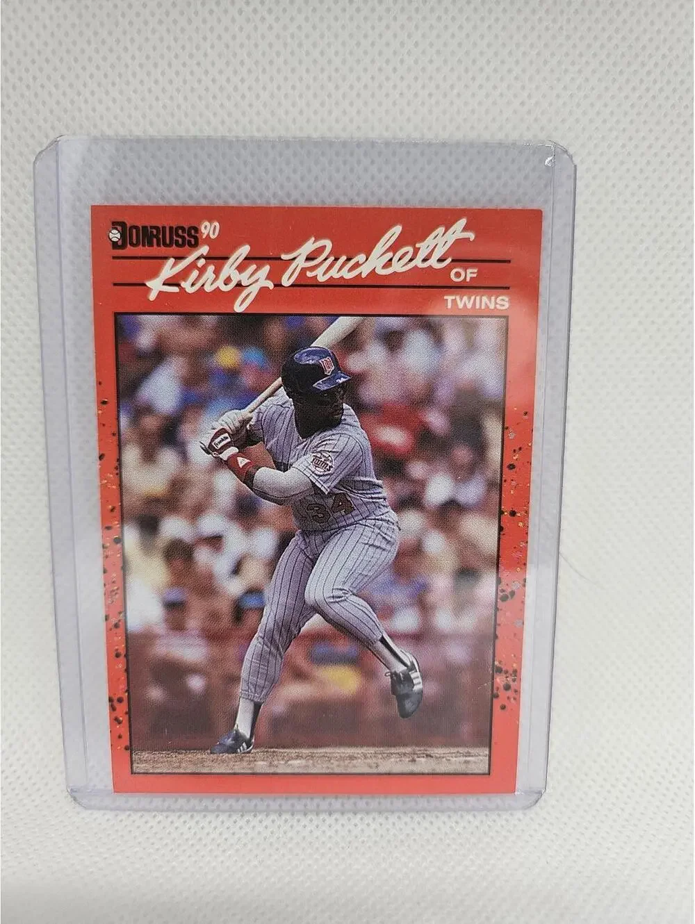 Kirby Puckett - #269 - 1990 Donruss - Minnesota Twins - RAW Mint